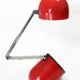 Space age design lamp kreo-lite na-718 red japan