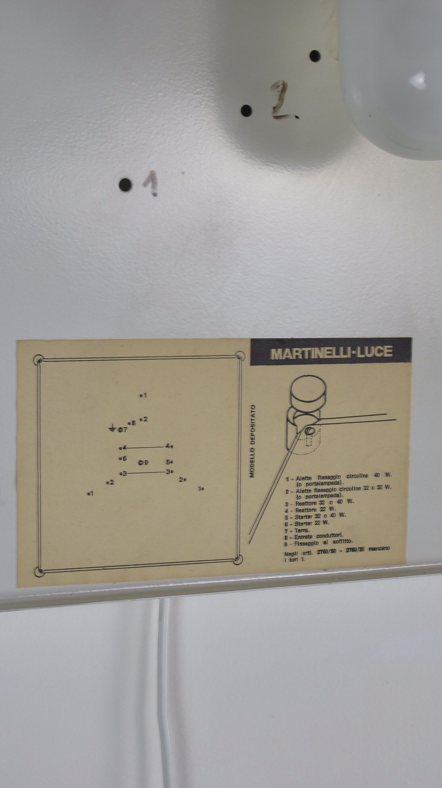 Bolla sconce, Elio Martinelli