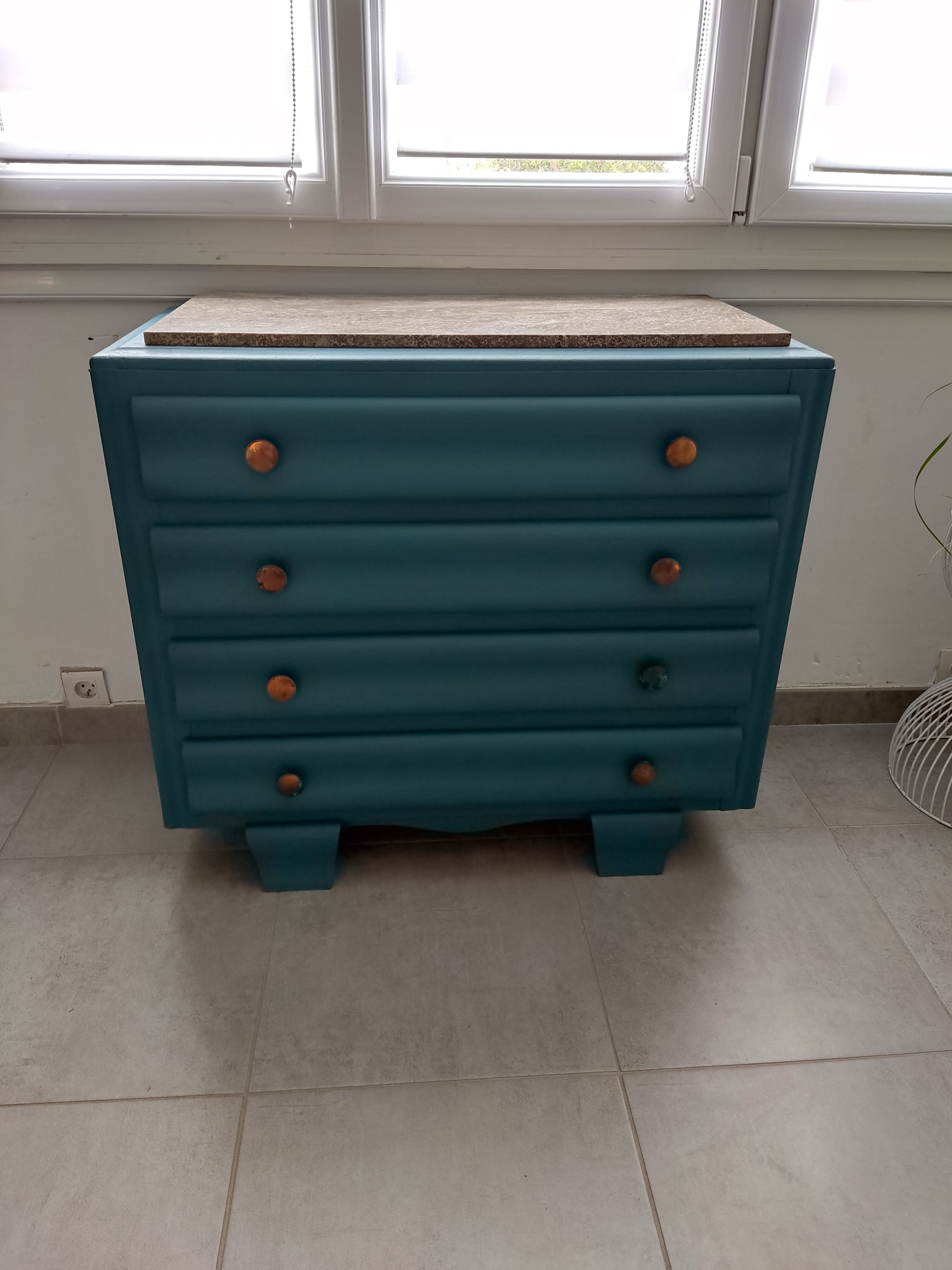 Art Deco chest of drawers