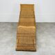 Sunbathing chair Karlskrona by Karl Malmvall for Ikea rattan
