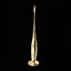 Vintage Gold Brass Heron - 43cm