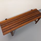 Vintage Scandinavian teak coffee table in the 60s