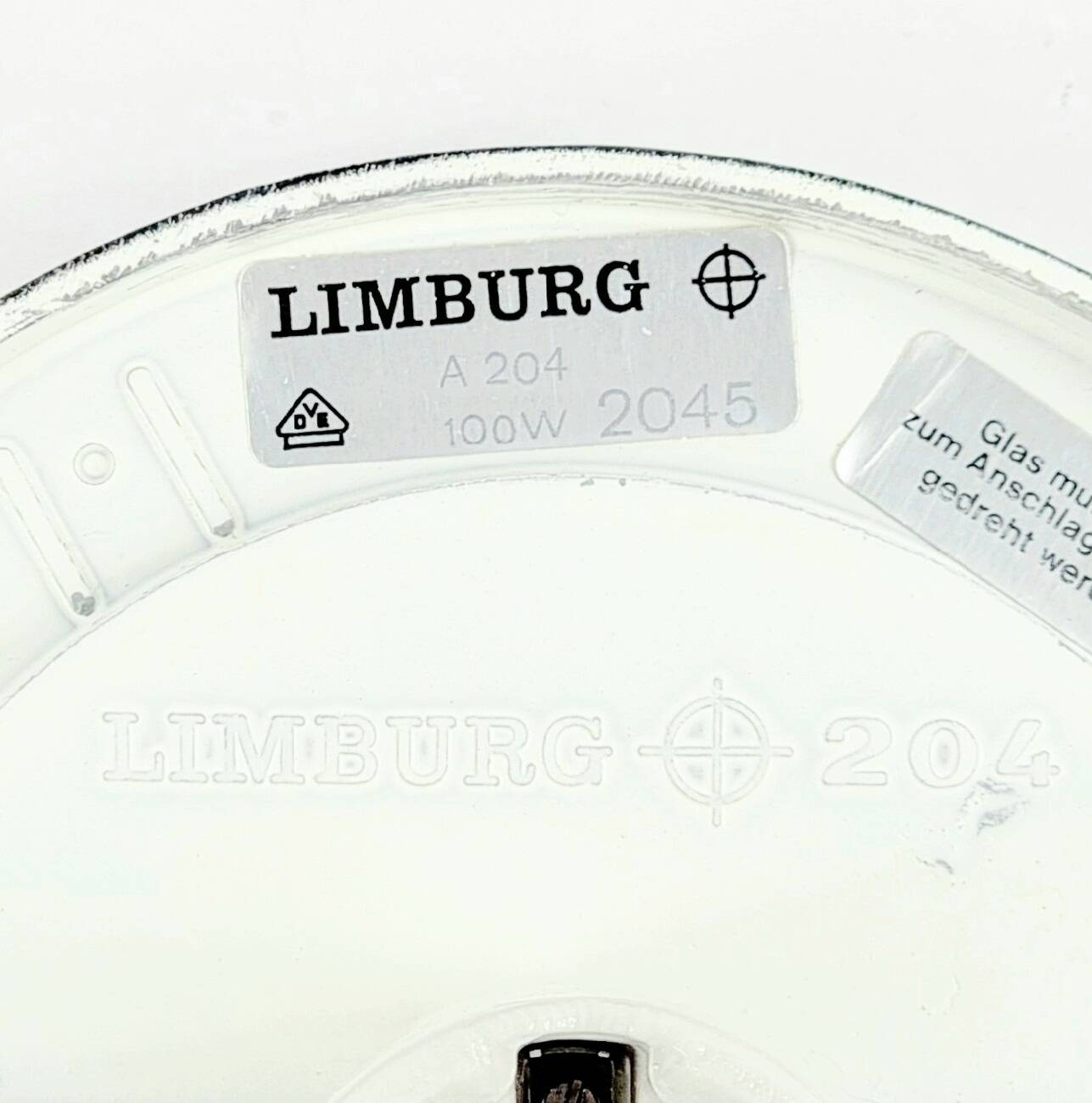 Large Bubble Glass Ceiling Light by Helena Tynell for Limburg, 1960s/1970s