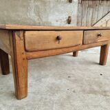 Antique coffee table TV furniture 19th century