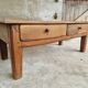 Antique coffee table TV furniture 19th century