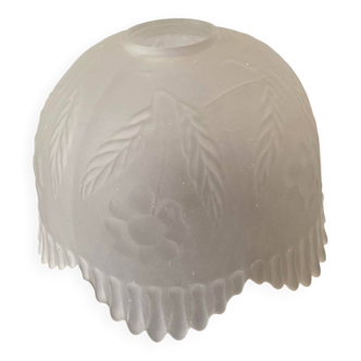 Frosted glass lampshade
