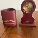 Set of 3 Le Tanneur office accessories