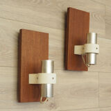 Set of two wall lamps, Danish design, 1960s, Denmark