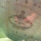 Vintage 1960s German Columbus Duo Glass Globe Lamp