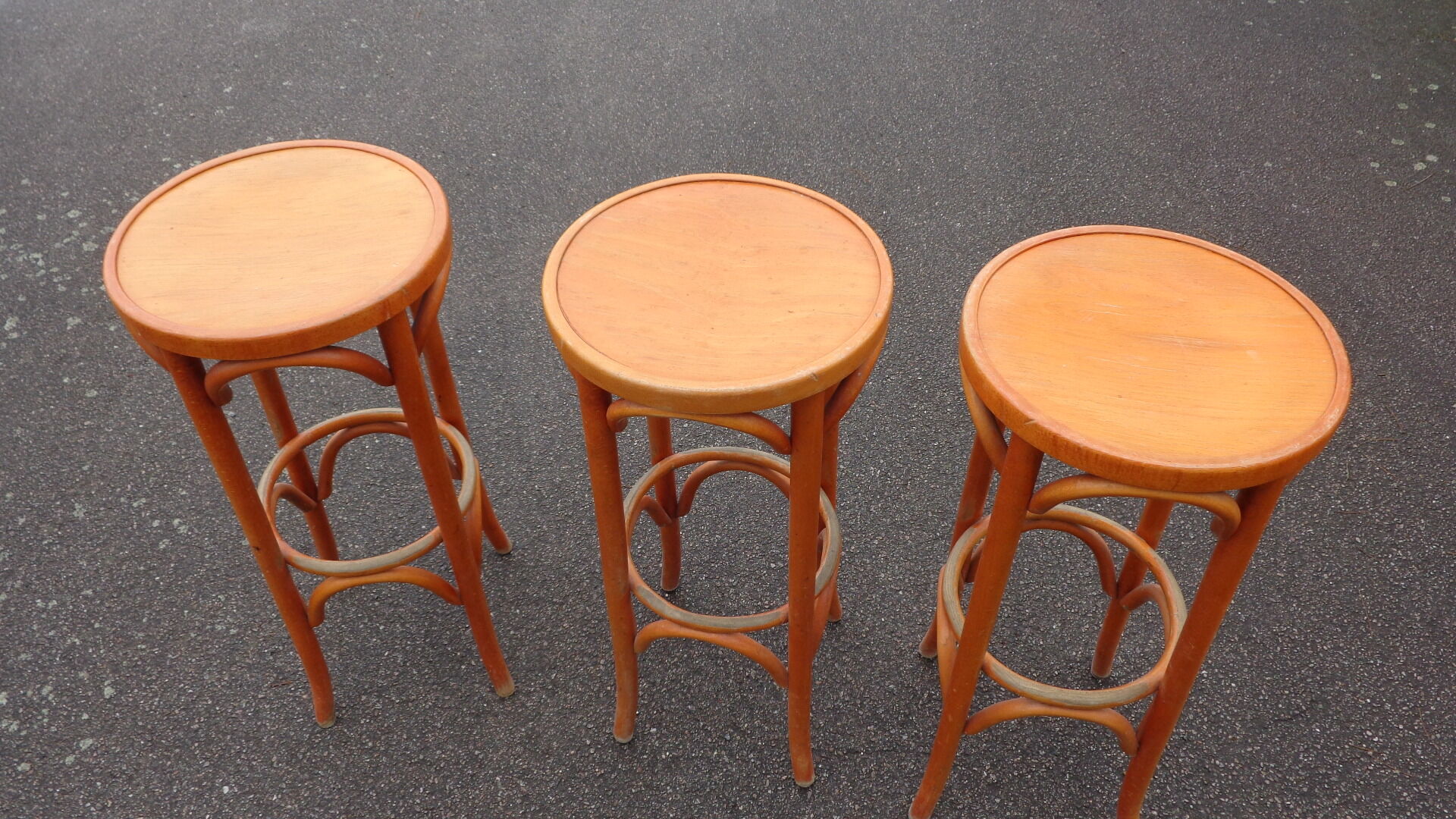 Set de 3 tabourets de bar