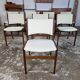 8x restored Erik Buch vintage 1960s Danish chair teak