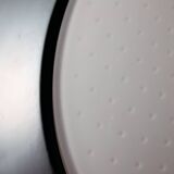 Metal and glass ceiling lamp