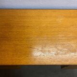 Vintage desk Scandinavian style compass feet