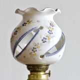 Lampe artisanale en faïence du Moustiers