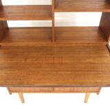 Commode-bibliothèque scandinave en teck, Suède, 1960