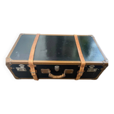 Malle Cabin Mid-Century Fibre Vulcanised / Beige Leather / Metal