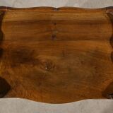 Small Snack Table in Solid Walnut, Louis XV – 18th Century