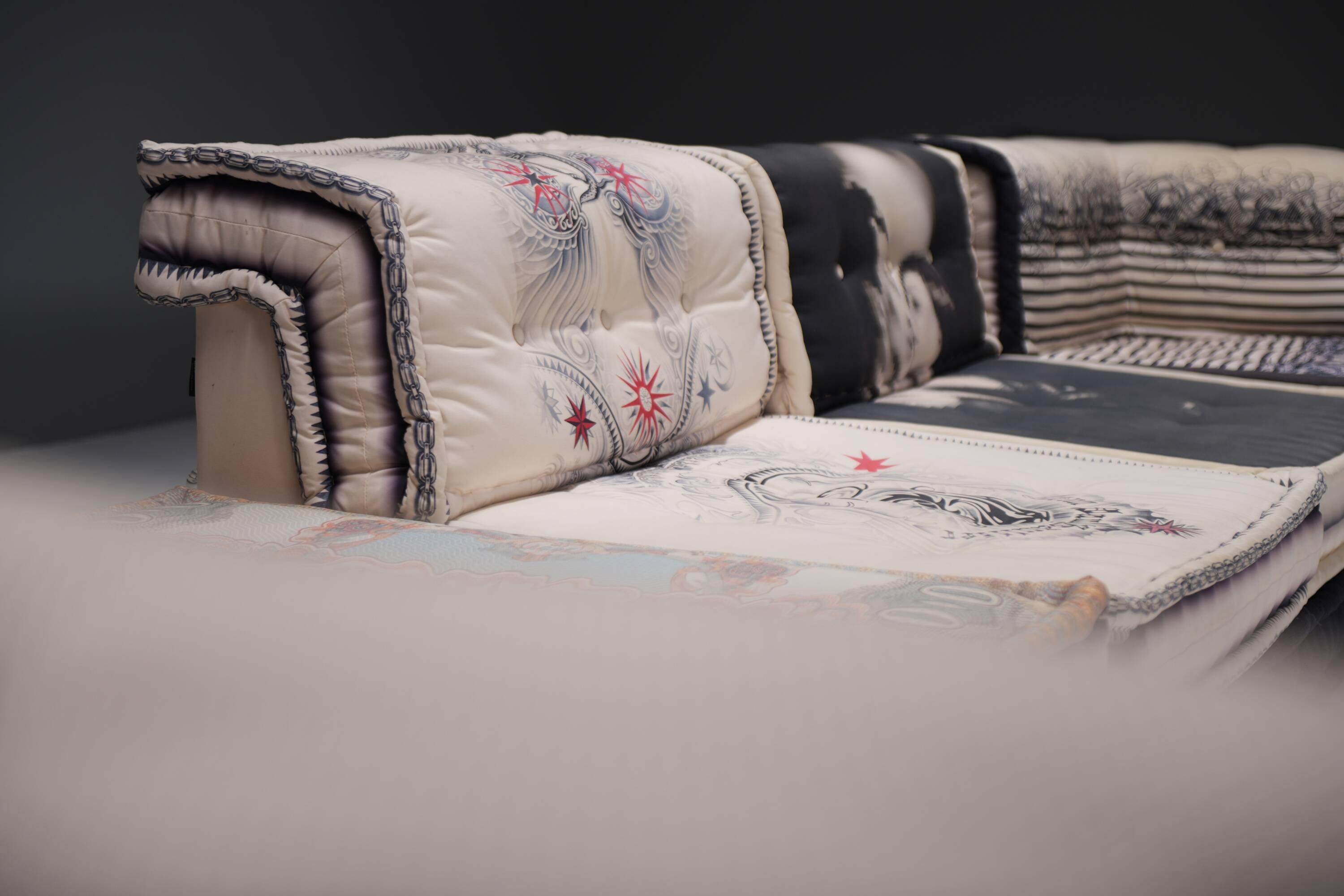 Mah Jong ‘Jean-Paul Gaultier’ edition by Hans Hopfer for Roche Bobois France