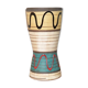 Ceramic vase made in West Germany