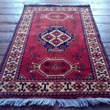 Tapis Afghan Karghaï fait main 146x105cm