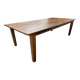 XL vintage dining table in solid wood