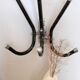 1940s/50s Articulated metal wall hanger