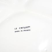 Assiettes vintage Le Creuset à fleurs