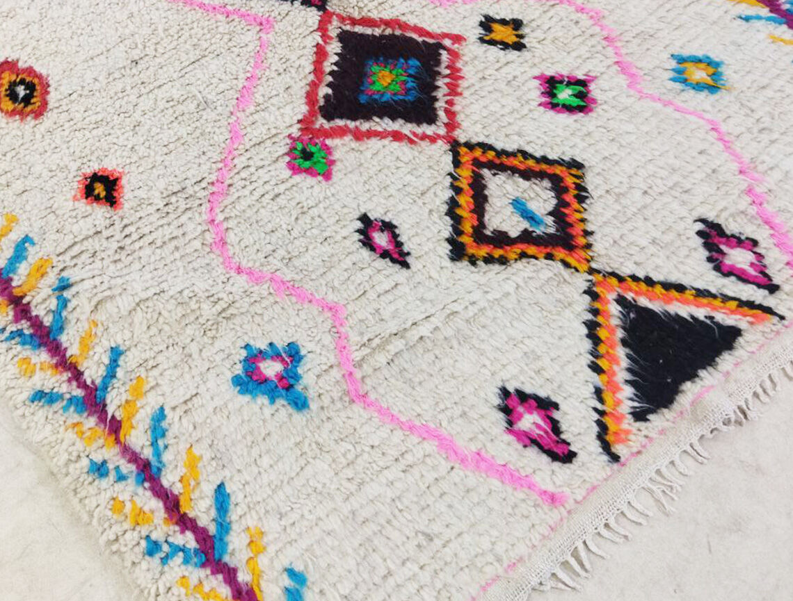 Moroccan berber carpet 241x148cm