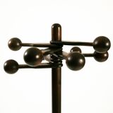 ball brutalist coatrack wood scandianvian