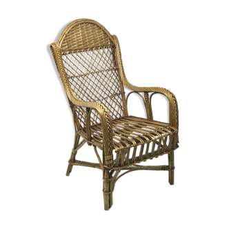 Armhair wicker for child