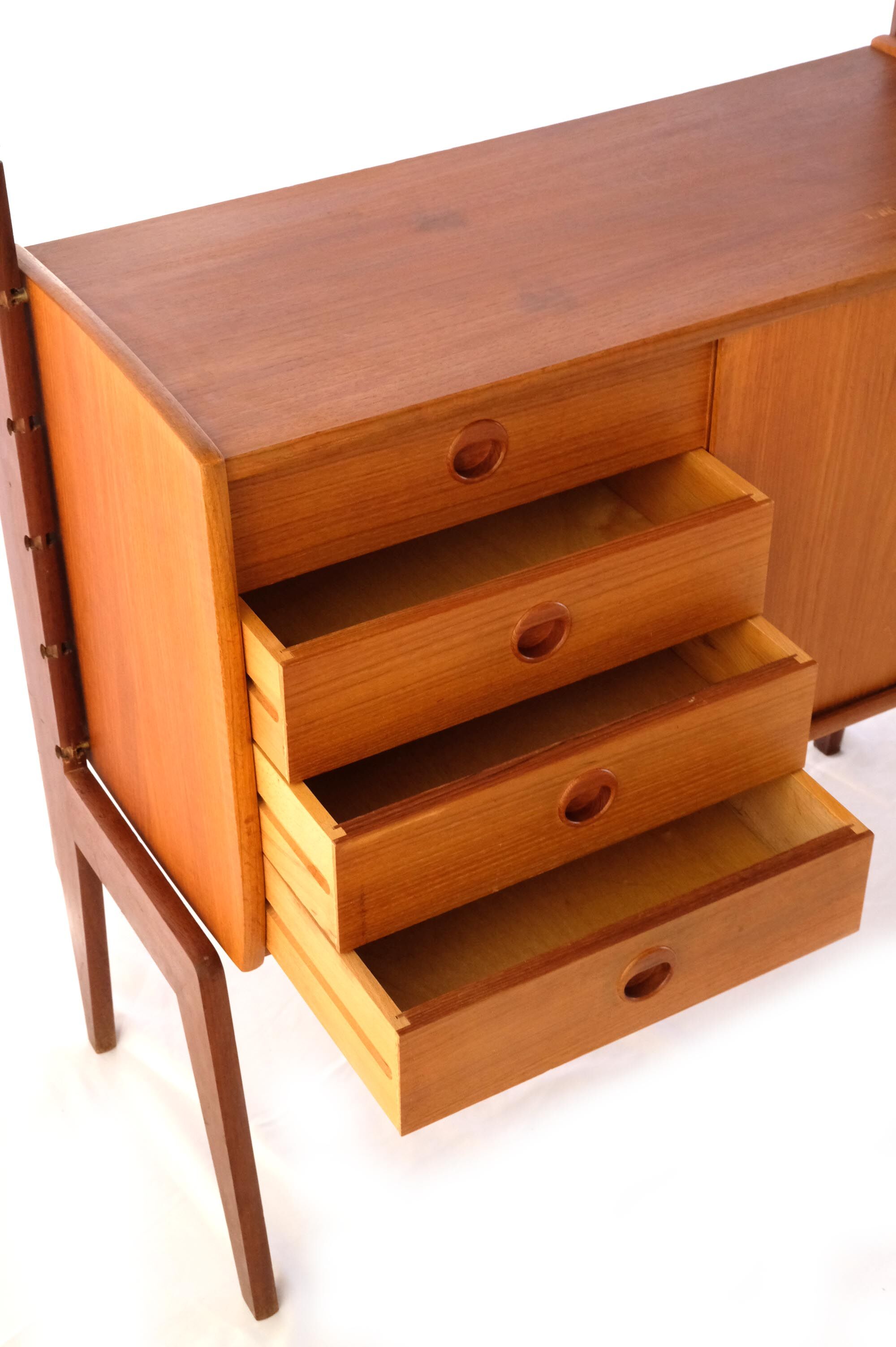 Wall Unit by John Texmon, Ergo System, 4 Modules, Norway, 1960s