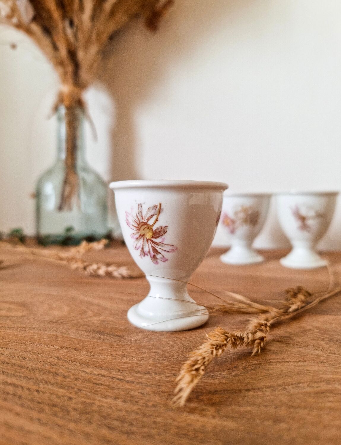 Eggcups porcelain