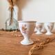 Eggcups porcelain