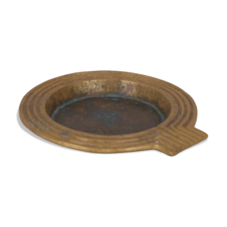 Brass ashtray, 1960s