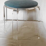 Plexiglas stool from the 80s