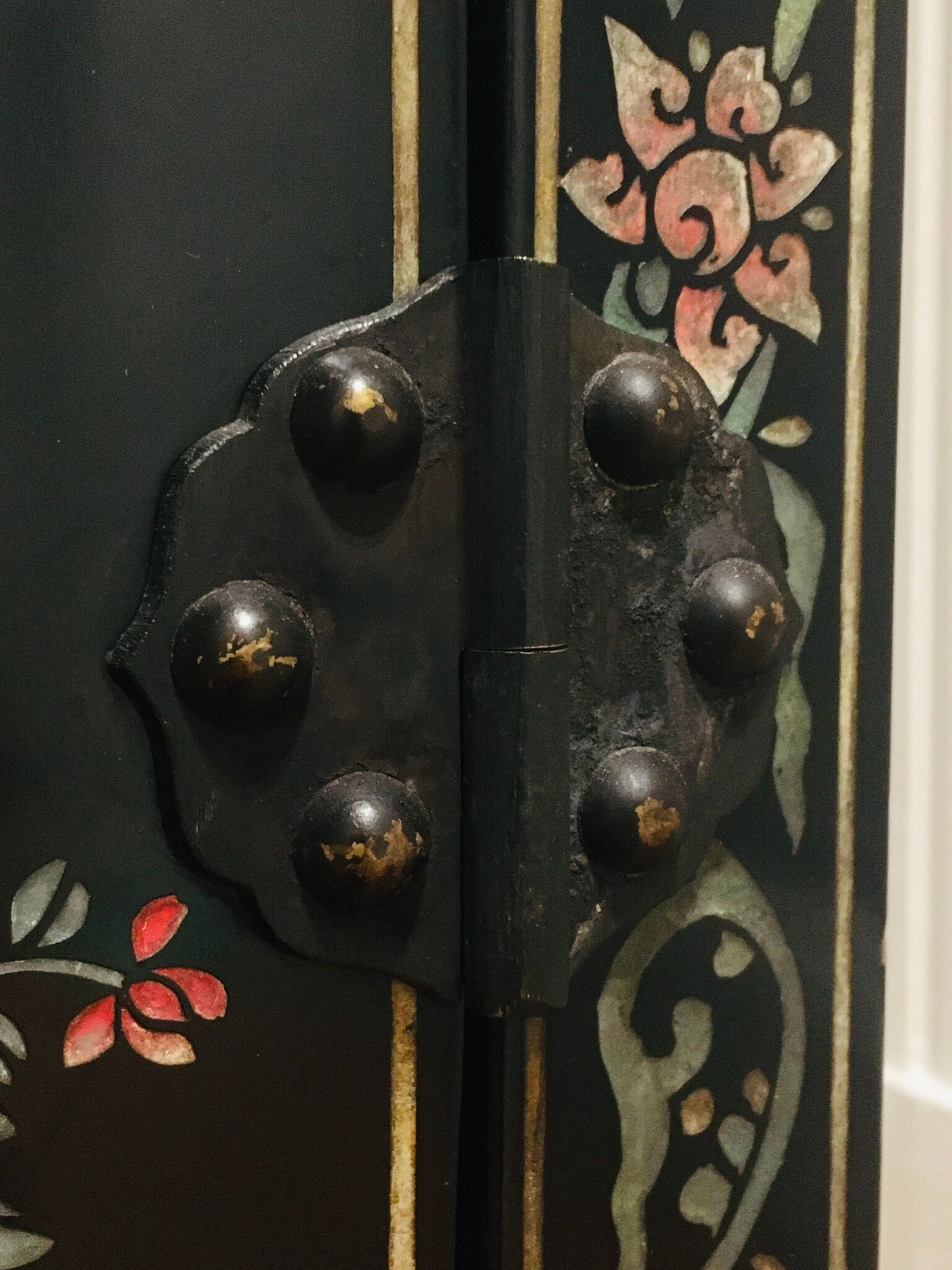 Cabinet in Coromandel's laque, China, circa 1900