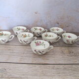 Saint Amand vintage 8 cup set