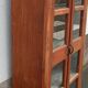 Wooden glass cabinet