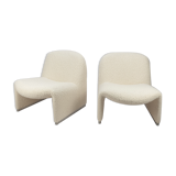 Set of 2 Alky Lounge Chairs by Giancarlo Piretti for Artifort, 1970s