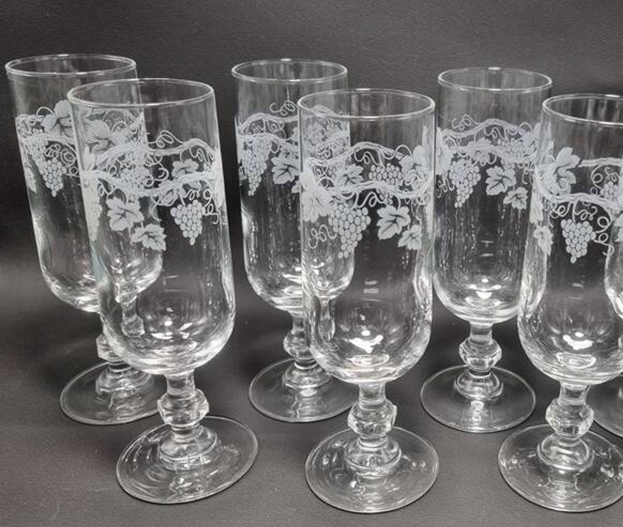 Set de 6 flûtes à champagne