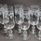 Set of 6 champagne flutes