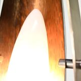 Goffredo Reggiani, Lampadaire En Acier, Marbre, Verre Acrylique Et Cuivre. Italie, C.1960