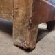 Old Parisian buffet in rustic oak 2 drawers 2 doors vintage country storage unit