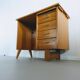 Bureau vintage en bois scandinave