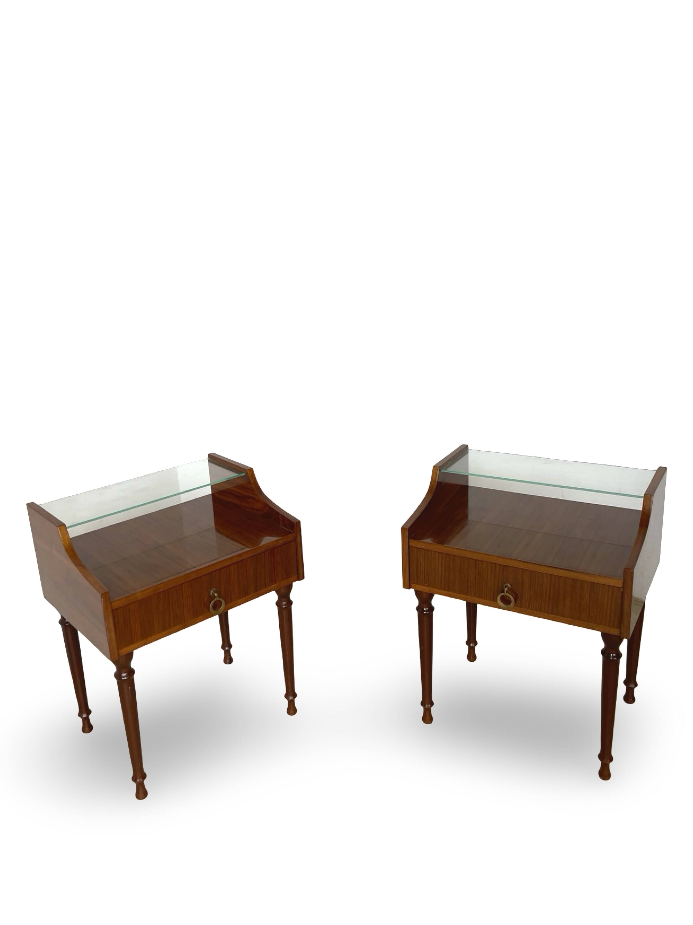 Tables de chevet italiennes des années 1950