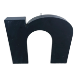 Vintage metal sign letter