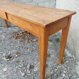Wooden console table