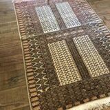 Beige wool Persian rug 210x130