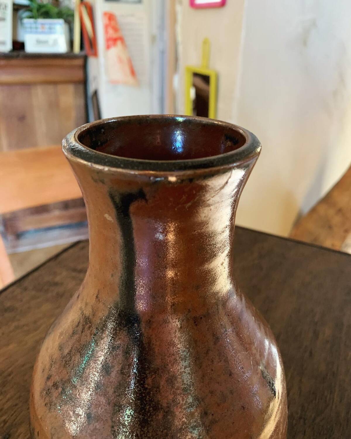 Terracotta vase