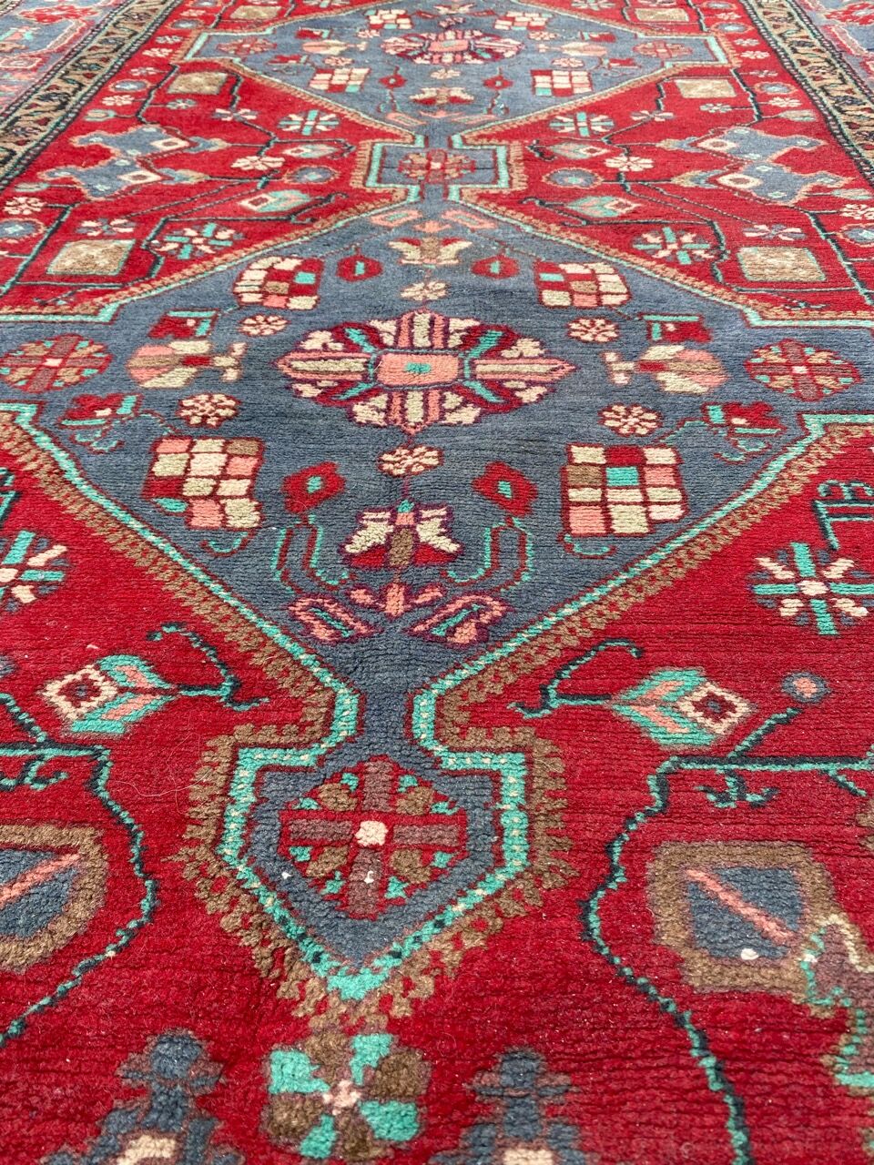 Malayer ancient persian carpet 138x238 cm